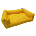 Dogidigi atviras gultas šunims - geltonas, neperšlampamas DOGIDIGI Basic atviri gultai 