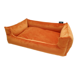 Dogidigi atviras gultas šunims - oranžinis