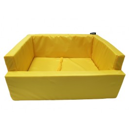 DOGIDIGI automobilio gultas šunims - geltonas - neperšlampamas
