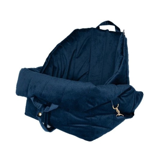 Kelioninis - automobilinis krepšys šunims Tender, mėlynas