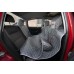 Automobilio sėdynių užtiesalas šunims (pilkas) - su Velcro Užtiesalai automobiliui 