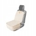 Universalus priekinių sėdynių užvalkalas automobiliui, smėlio spalvos - eko oda Užtiesalai automobiliui 