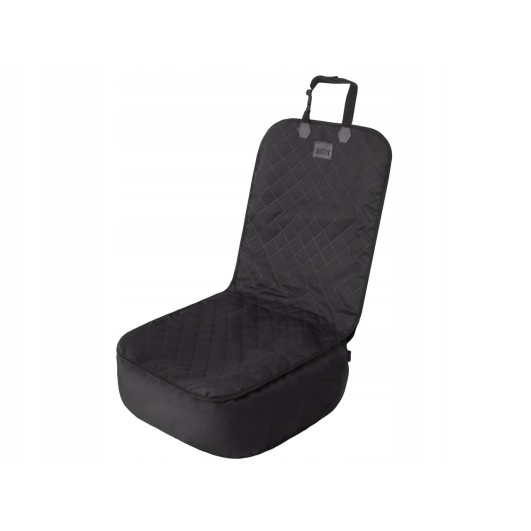 Universalus priekinių sėdynių užvalkalas automobiliui, juodas