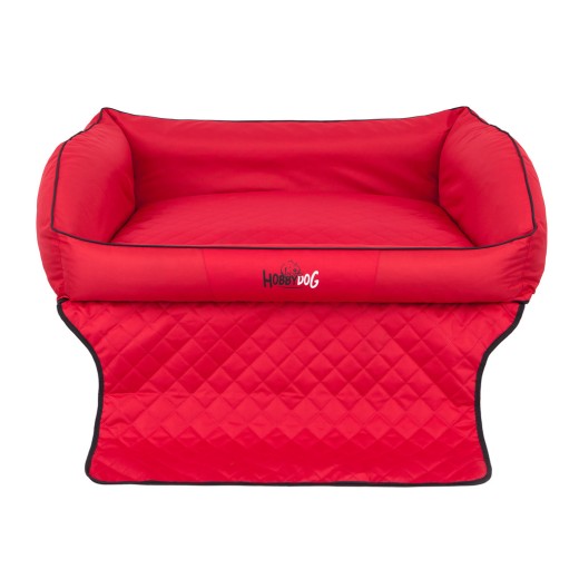 Šuns gultas automobilio bagažinei "Royal Trunk" (raudonas)