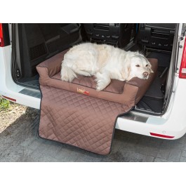 Šuns gultas automobilio bagažinei "Viki Trunk" (šviesiai rudas)