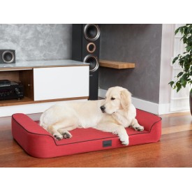 Elegant gultas šunims - raudonos spalvos