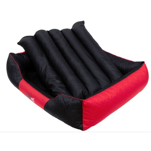 Hobby Dog Premium guolis šunims juodas su raudonu priekiu