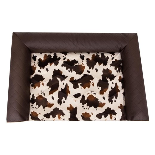 Hobby Dog Victoria Lux gultas šunims - ruda spava su kailio čiužinuku