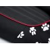 Cordura Prestige guolis šunims juodas su pėdutėmis Prestige guoliai šunims 
