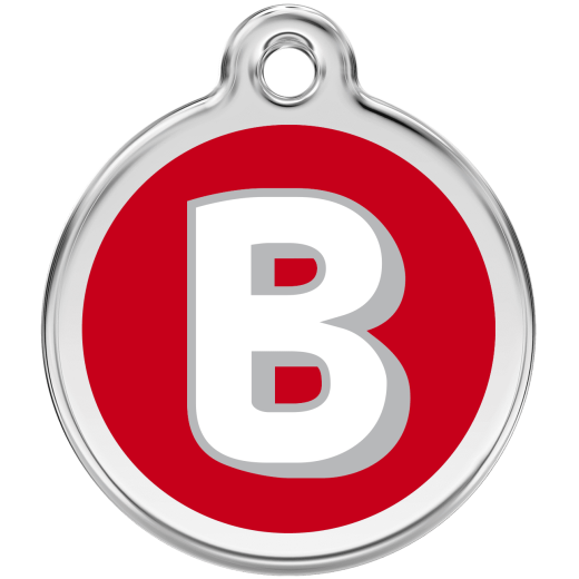 Red Dingo ID pakabukas, raidė "B" su graviravimu