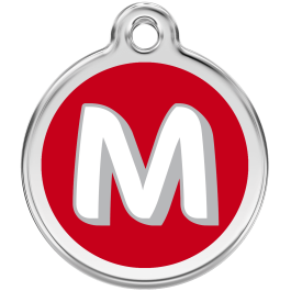 Red Dingo ID pakabukas, raidė "M" su graviravimu