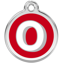 Red Dingo ID pakabukas, raidė "O" su graviravimu