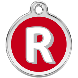Red Dingo ID pakabukas, raidė "R" su graviravimu