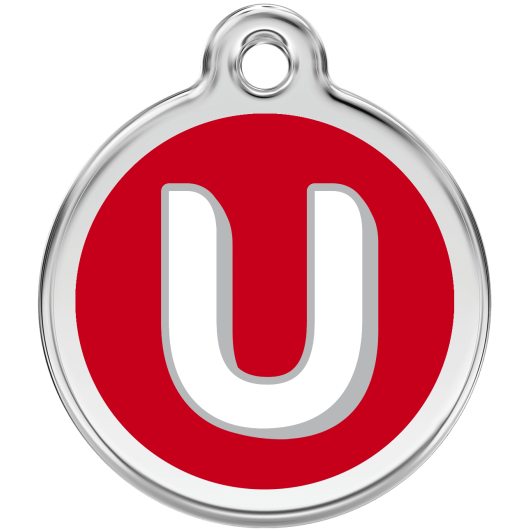 Red Dingo ID pakabukas, raidė "U" su graviravimu