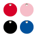 Red Dingo ID pakabukas "Circle" su graviravimu Plastikiniai pakabukai 