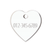 Red Dingo ID pakabukas "Heart" su graviravimu Plastikiniai pakabukai 