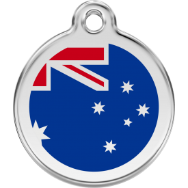 Red Dingo ID pakabukas "Australian Flag" su graviravimu