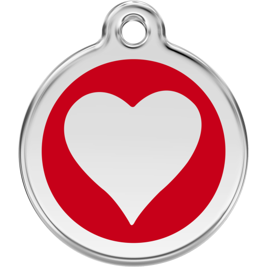 Red Dingo ID pakabukas "Heart" su graviravimu