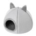 Kitty Head namelis katėms. Pilkas Nameliai katėms 